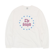 Thevinylhouse Stupid LS T-Shirt White
