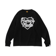 Human Made Heart L/S T-Shirt Black