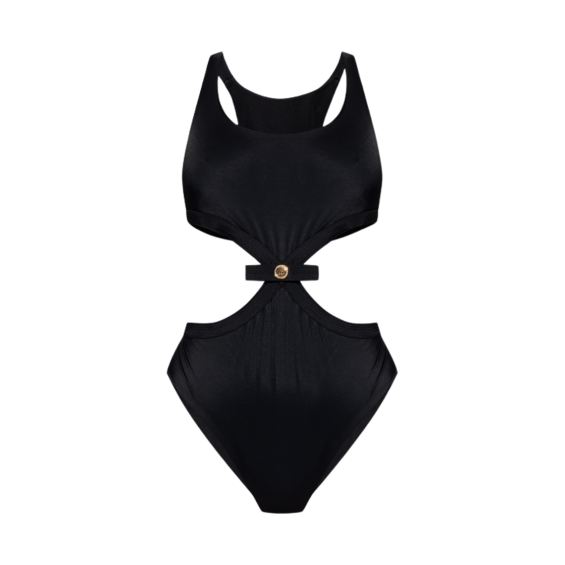 (W) 베르사체 원피스 스윔수트 블랙((W) Versace One-Piece Swimsuit Black) - 1