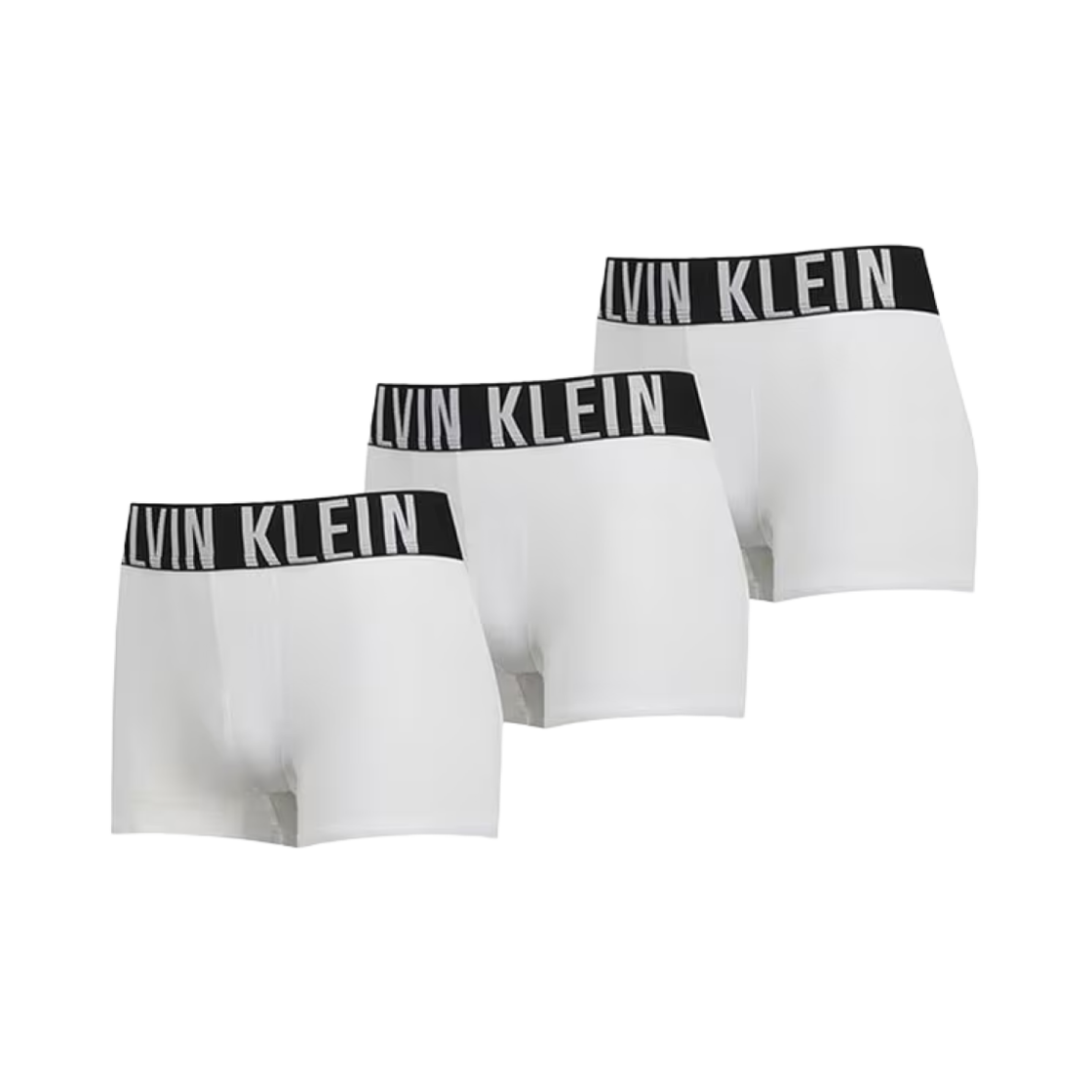 B3608A100 Calvin Klein Intense Power Cotton 3-pack Trunk White