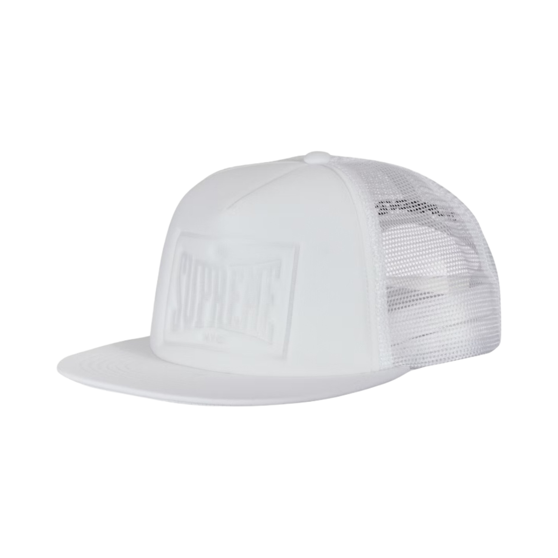 슈프림 스탬프 메쉬 백 5-패널 화이트 - 23SS(Supreme Stamped Mesh Back 5-Panel White - 23SS) - 1