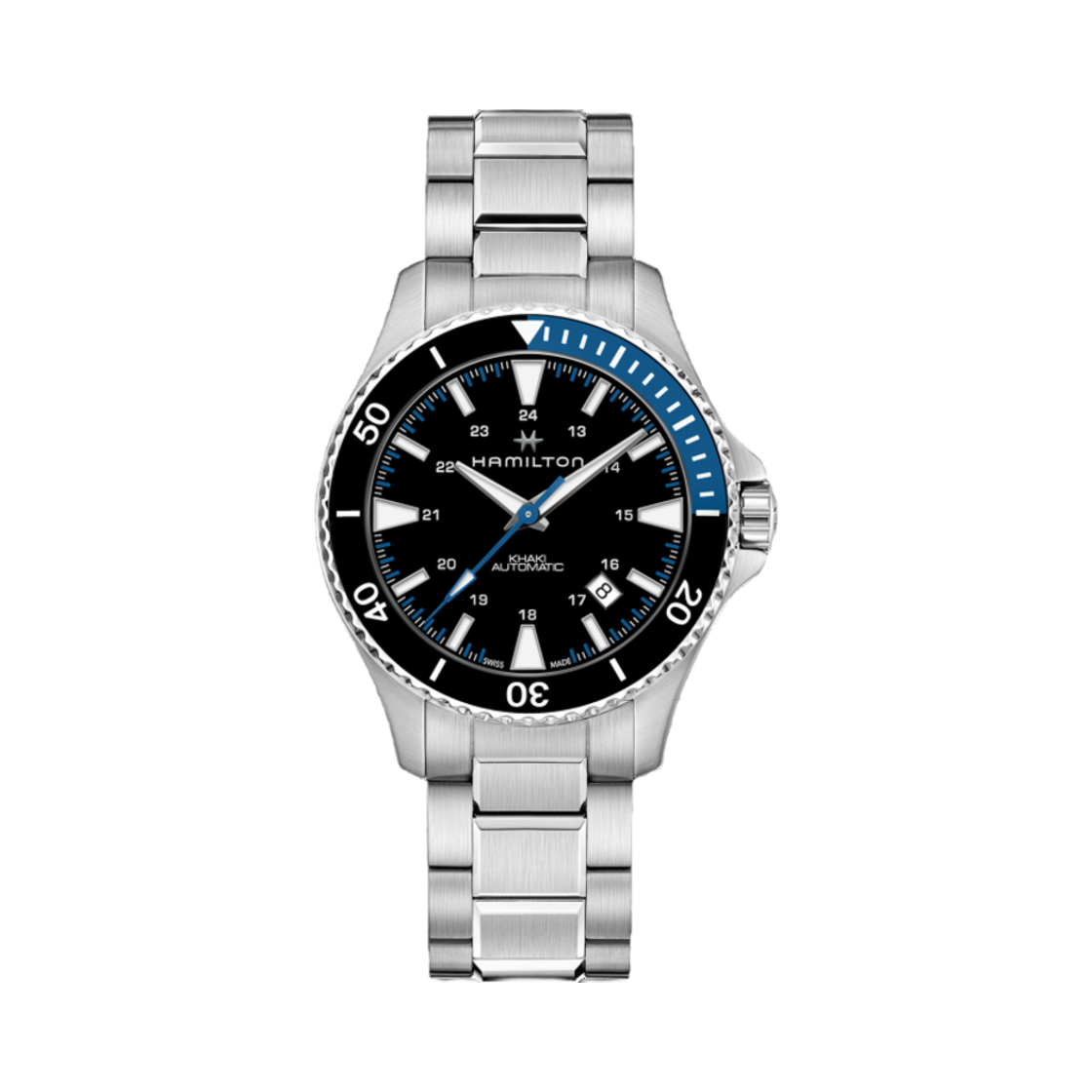 H82315131 Hamilton Khaki Navy Scuba Auto 40mm Stainless Steel Blue Black