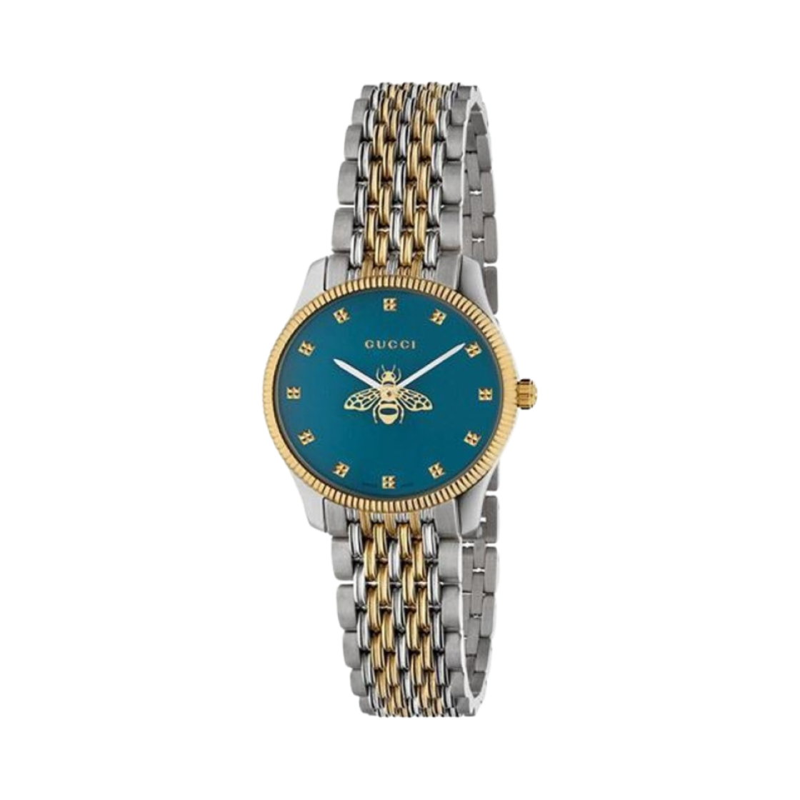 (W) 구찌 G-타임리스 쿼츠 29mm 스테인리스 스틸 블루((W) Gucci G-Timeless Quartz 29mm Stainless Steel Blue)