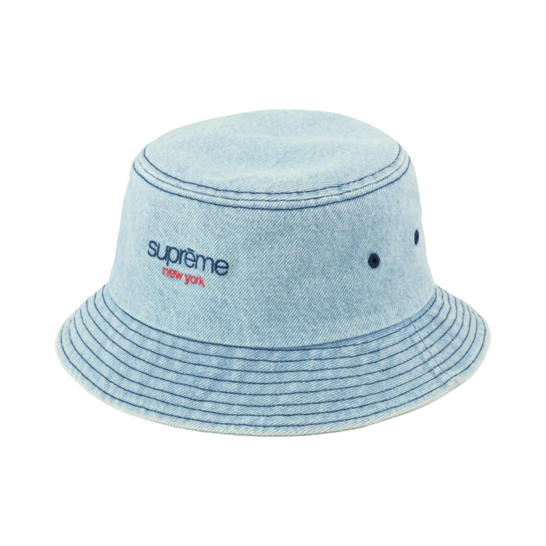 슈프림 데님 크러셔 라이트 워시드 인디고 - 25SS