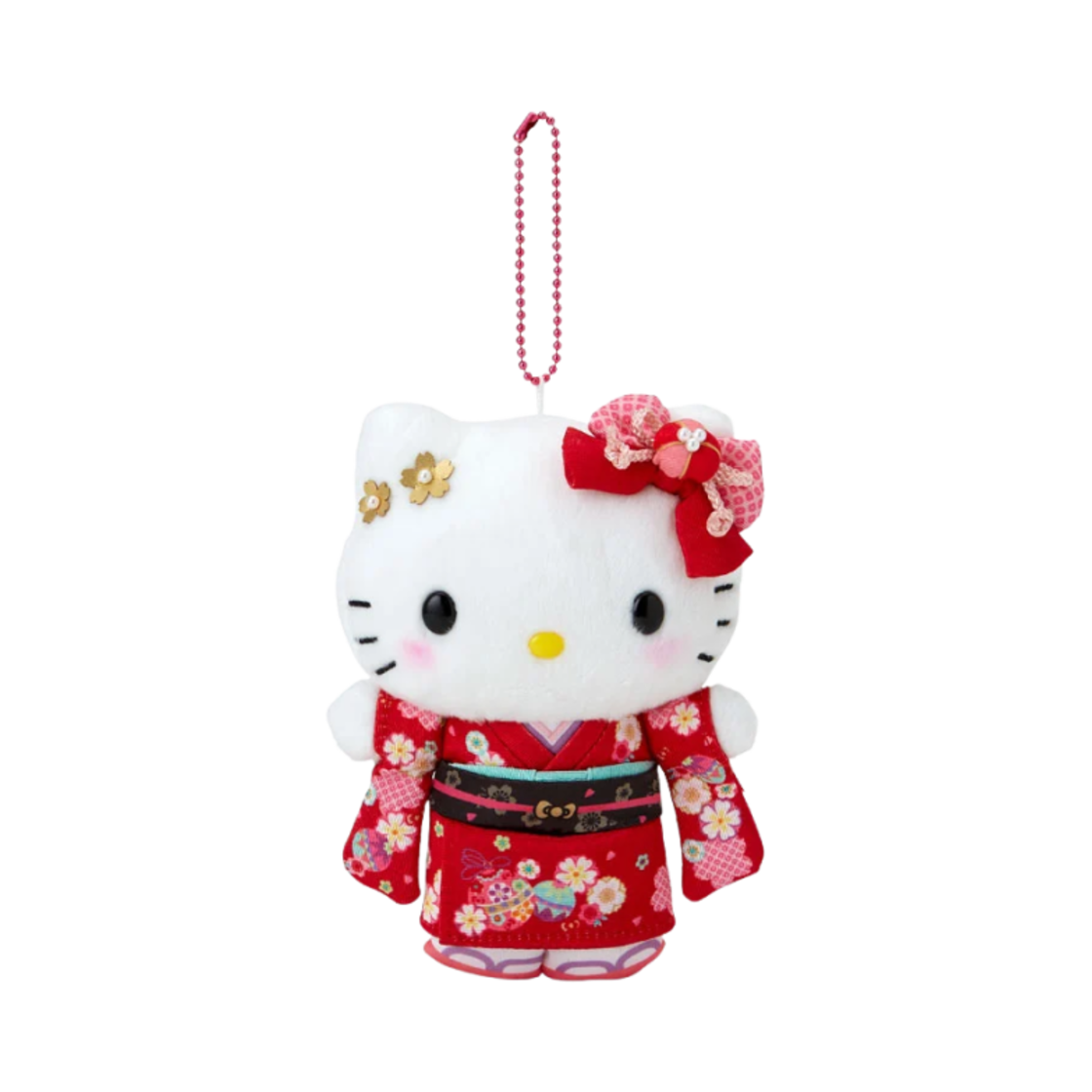 산리오 헬로 키티 기모노 마스코트 홀더(Sanrio Hello Kitty Kimono Mascot Holder)