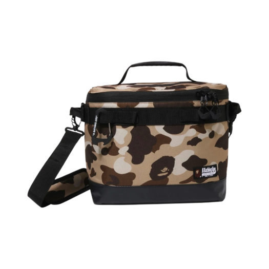 1J20-182-039 BAPE Medium Soft Cooler Camo Beige