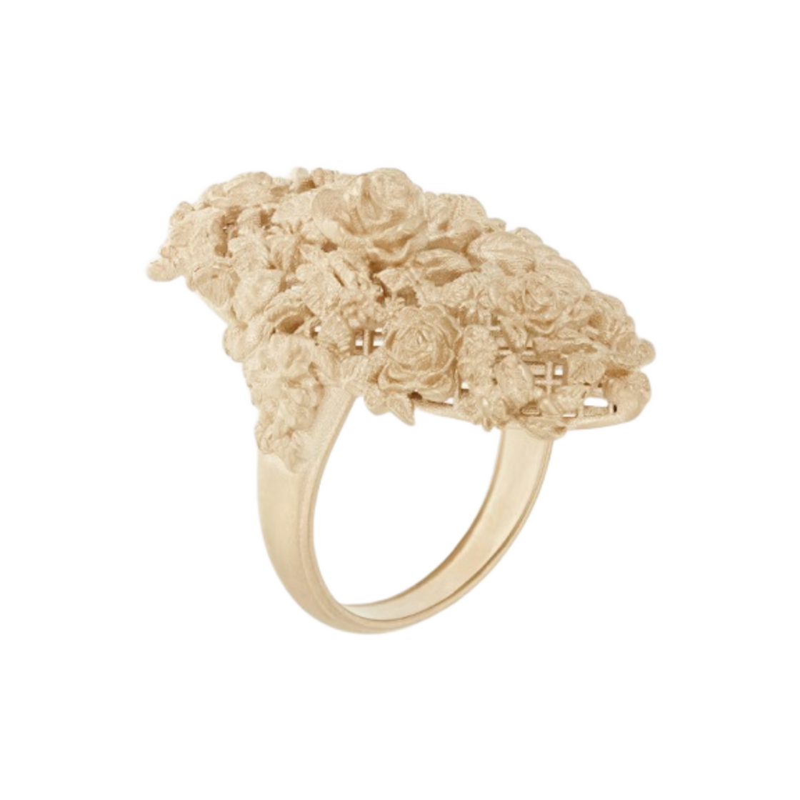 (W) 디올 그랑빌 링 골드 피니쉬 메탈((W) Dior Granville Ring Gold Finish Metal) - 1