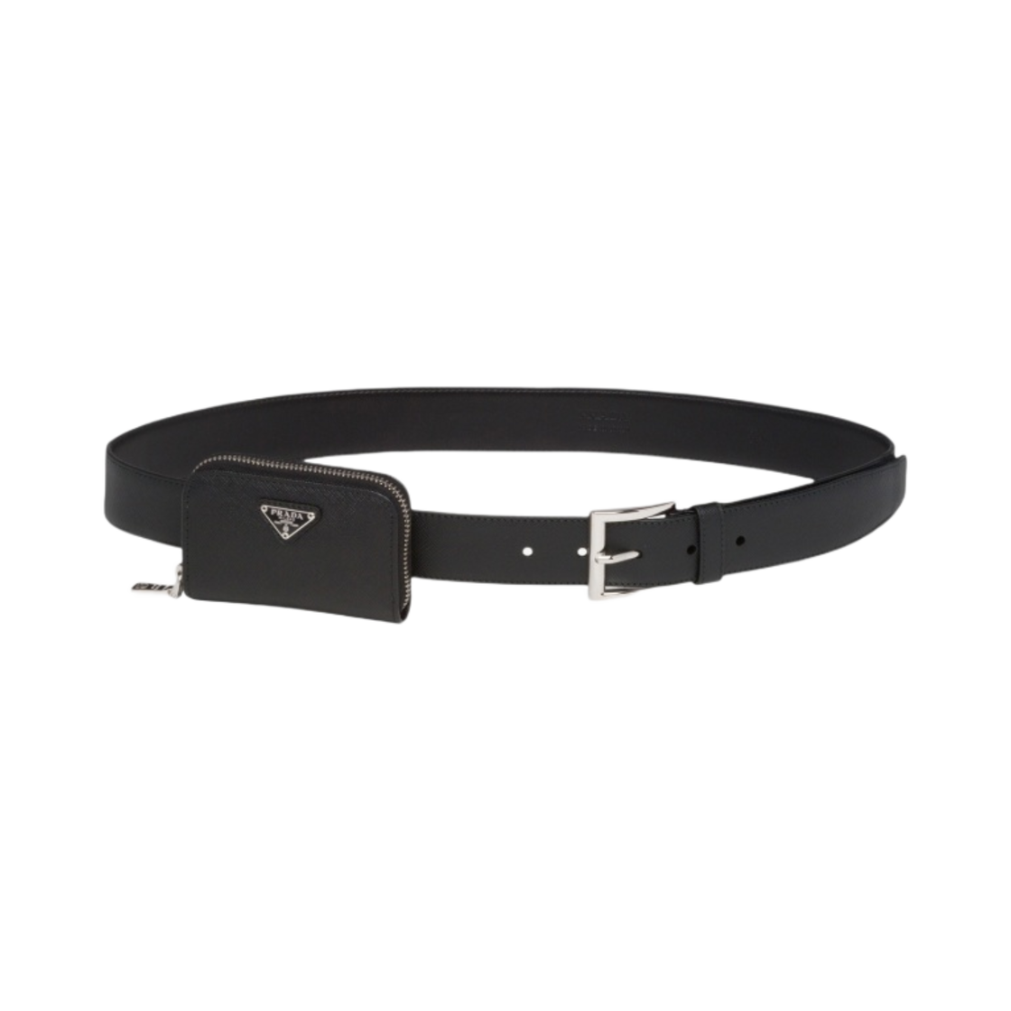 프라다 사피아노 레더 벨트 블랙(Prada Saffiano Leather Belt Black) - 1