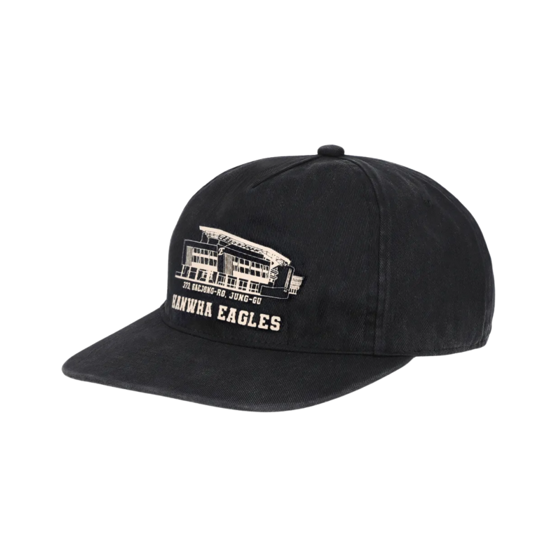KBO 볼파크 볼캡 대전 한화 이글스 블랙(KBO Ball Park Ball Cap Daejeon Hanwha Eagles Black)