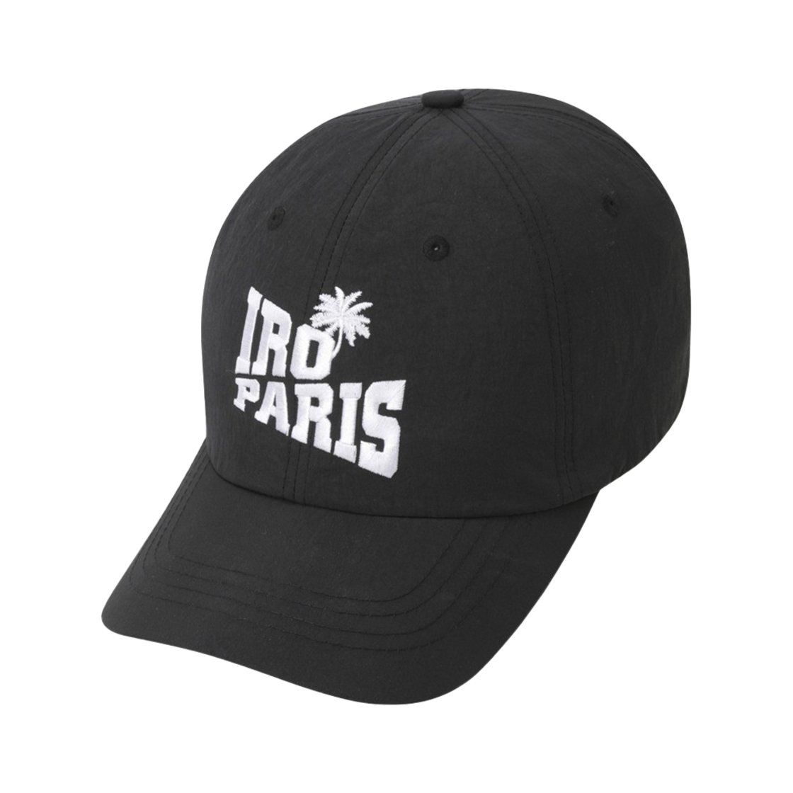 이로 팜트리 자수 나일론 볼캡 블랙(Iro Palmtree Nylon Ball Cap Black)