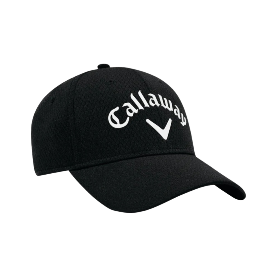 (W) 캘러웨이 사이드 크레스티드 캡 블랙((W) Callaway Side Crested Cap Black)