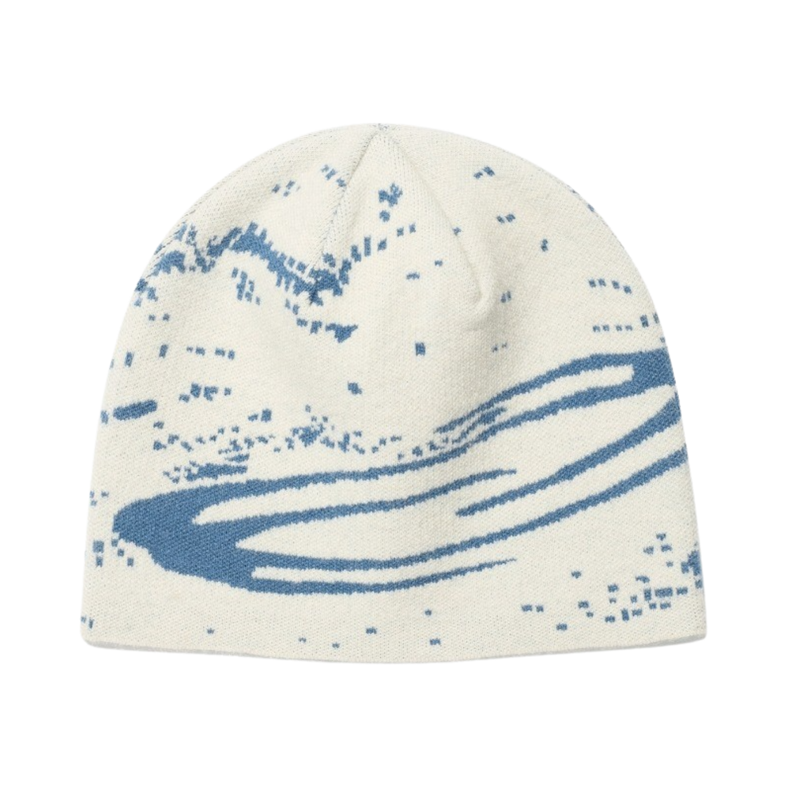 FWRRAHA826M Opening Project Pixelated Logo Beanie Off White