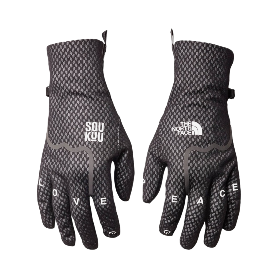 노스페이스 x 언더커버 소우쿠 ETIP 글러브 TNF 블랙 TNF 화이트 | The