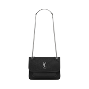 Saint Laurent Niki Mini in Grained Lambskin Black