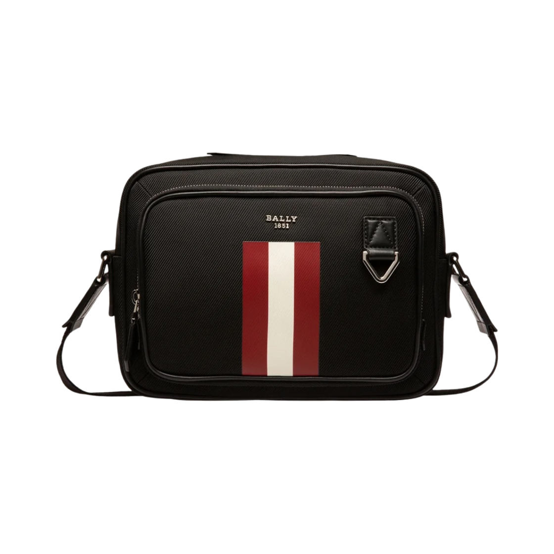 6301723 Bally Zedri Fabric Crossbody Bag Black - 대표 이미지 #1