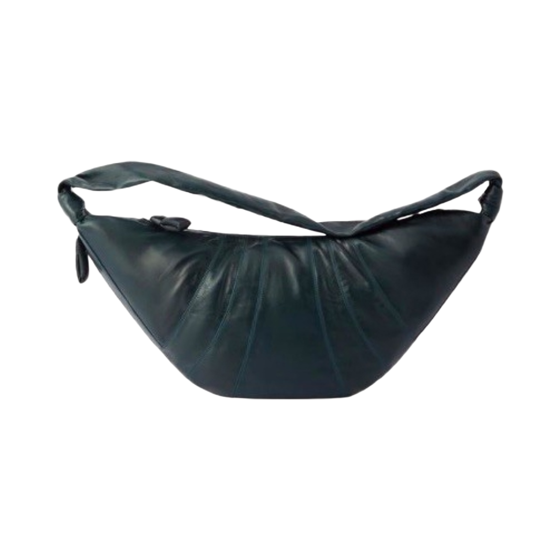 르메르 라지 크루아상 백 소프트 나파 레더 다크 슬레이트 그린(Lemaire Large Croissant Bag Soft Nappa Leather Dark Slate Green) - 1