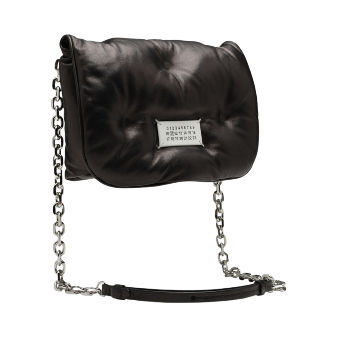 메종 마르지엘라 글램 슬램 플랩 스몰 블랙(Maison Margiela Glam Slam Flap Small Black) - 2