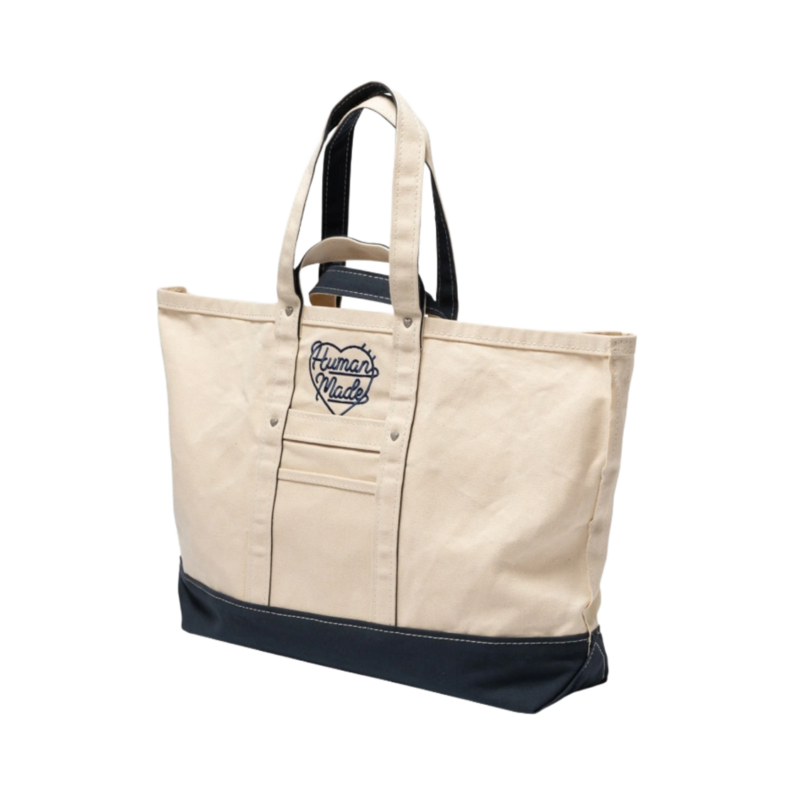 HM25GD034 Human Made Heavy Canvas Tote Large Navy - #2