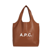 A.P.C. Ninon Tote Bag Nut Brown