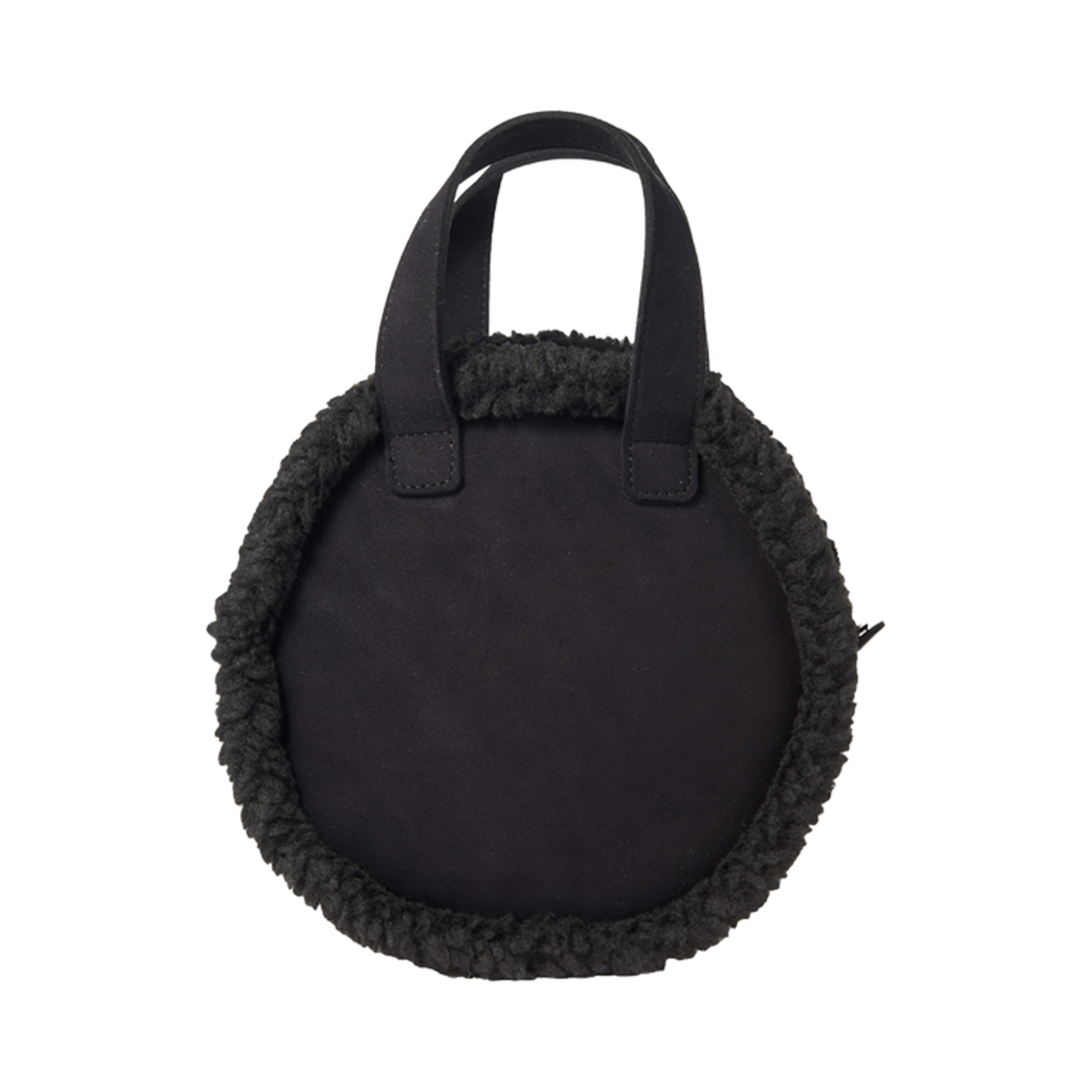 이미스 부클 스웨이드 백 블랙(Emis Boucle Suede Bag Black) - 3