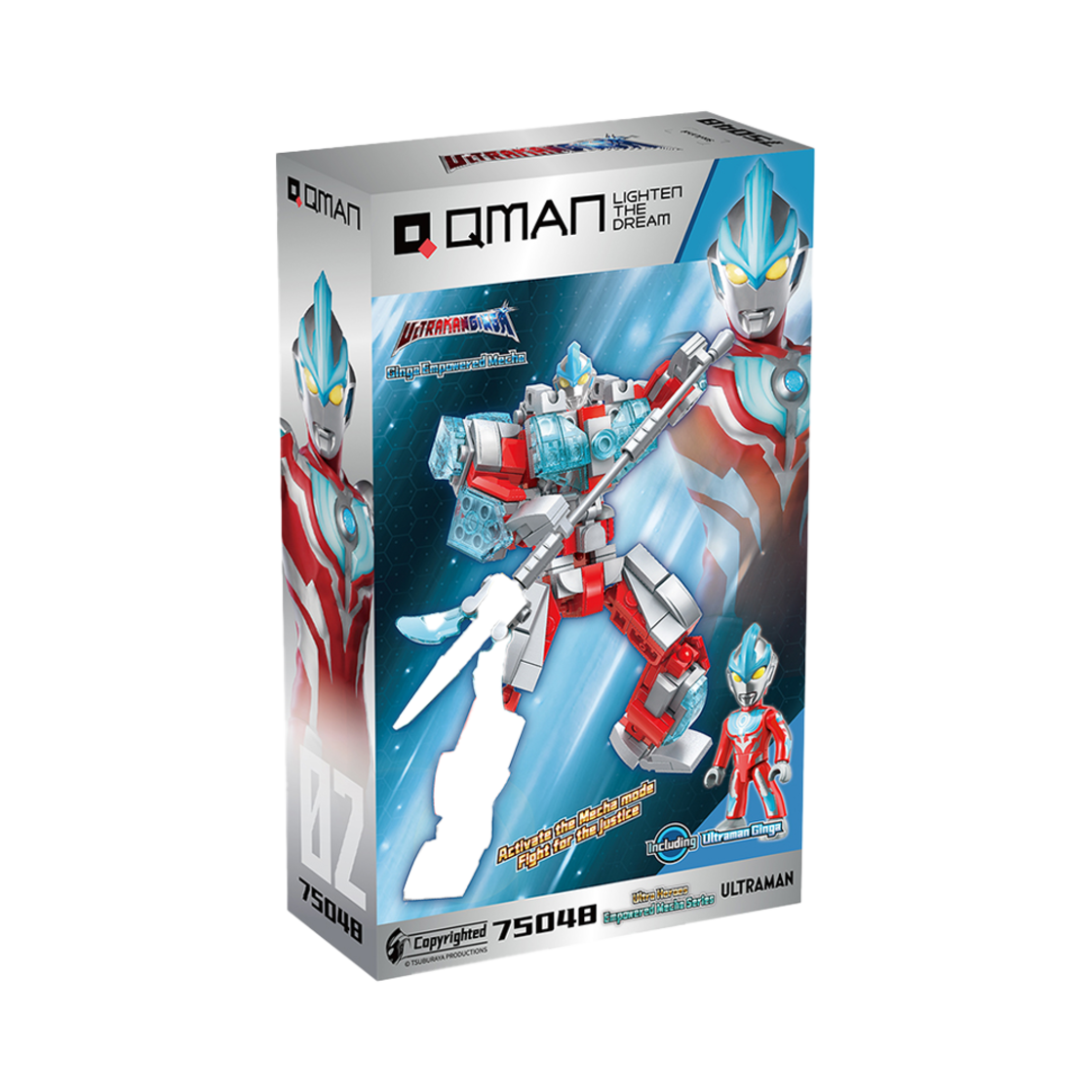 큐만 울트라맨 엠파워드 메카 긴가(QMAN Ultraman Ginga Empowered Mecha)