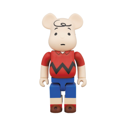 Bearbrick Peanuts Charlie Brown 400% Red