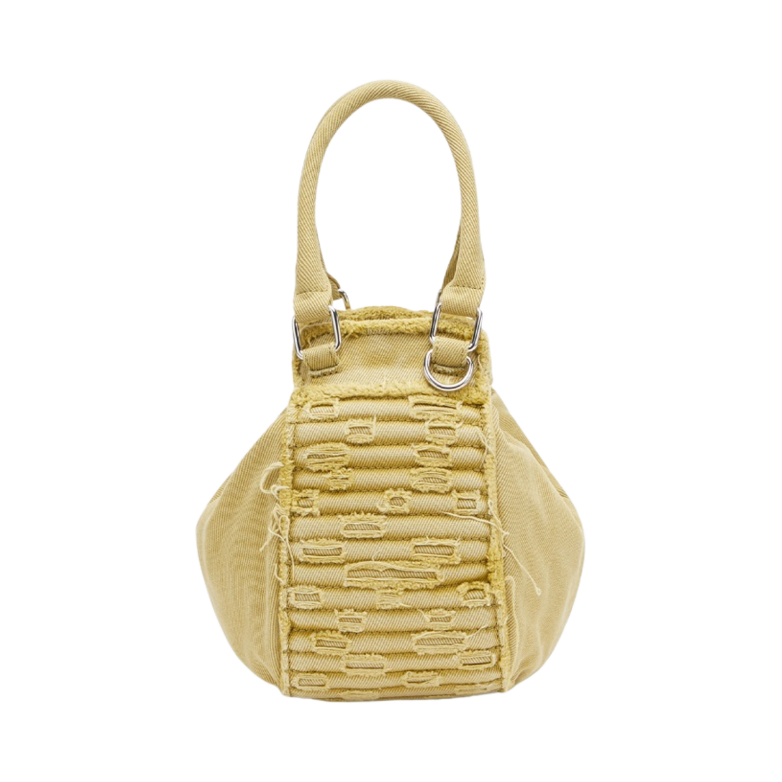 디젤 D-비나-C XS 캔버스 미니백 옐로우(Diesel D-Vina-C XS Canvas Mini Bag Yellow) - 2