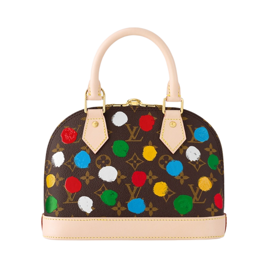 루이비통 x 야요이 쿠사마 알마 BB 닷 프린트 모노그램(Louis Vuitton x YK Alma BB Dots Print Monogram) - 3