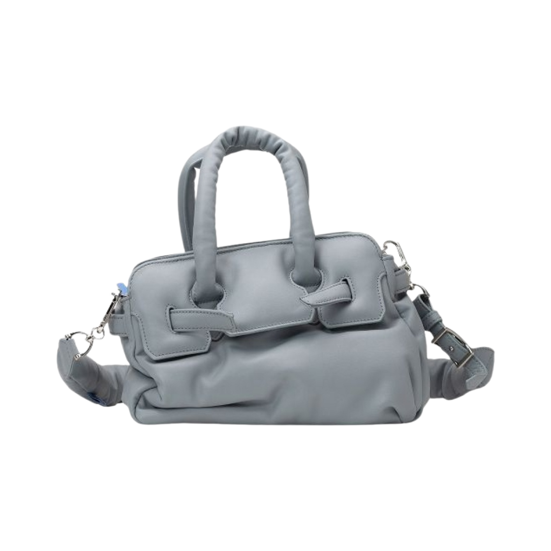 A11BG701-BLUE Maison Mihara Yasuhiro Puffer Hand Bag Blue