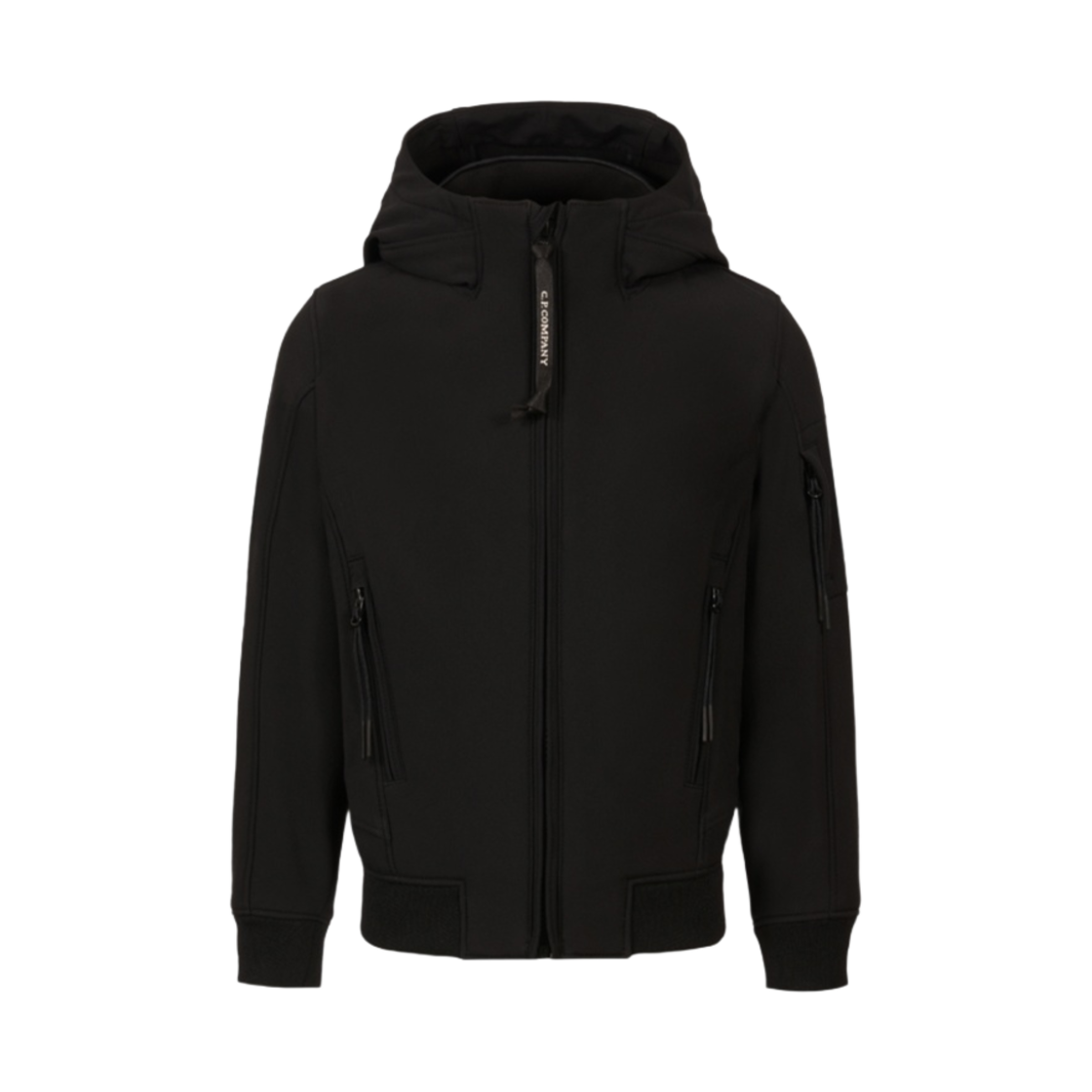 (키즈) C.P. 컴퍼니 쉘-R 자켓 블랙 - 22FW((Kids) C.P. Company Shell-R Jacket Black - 22FW) - 1