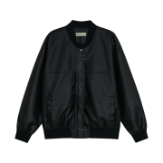 noun Pleather Blouson Black