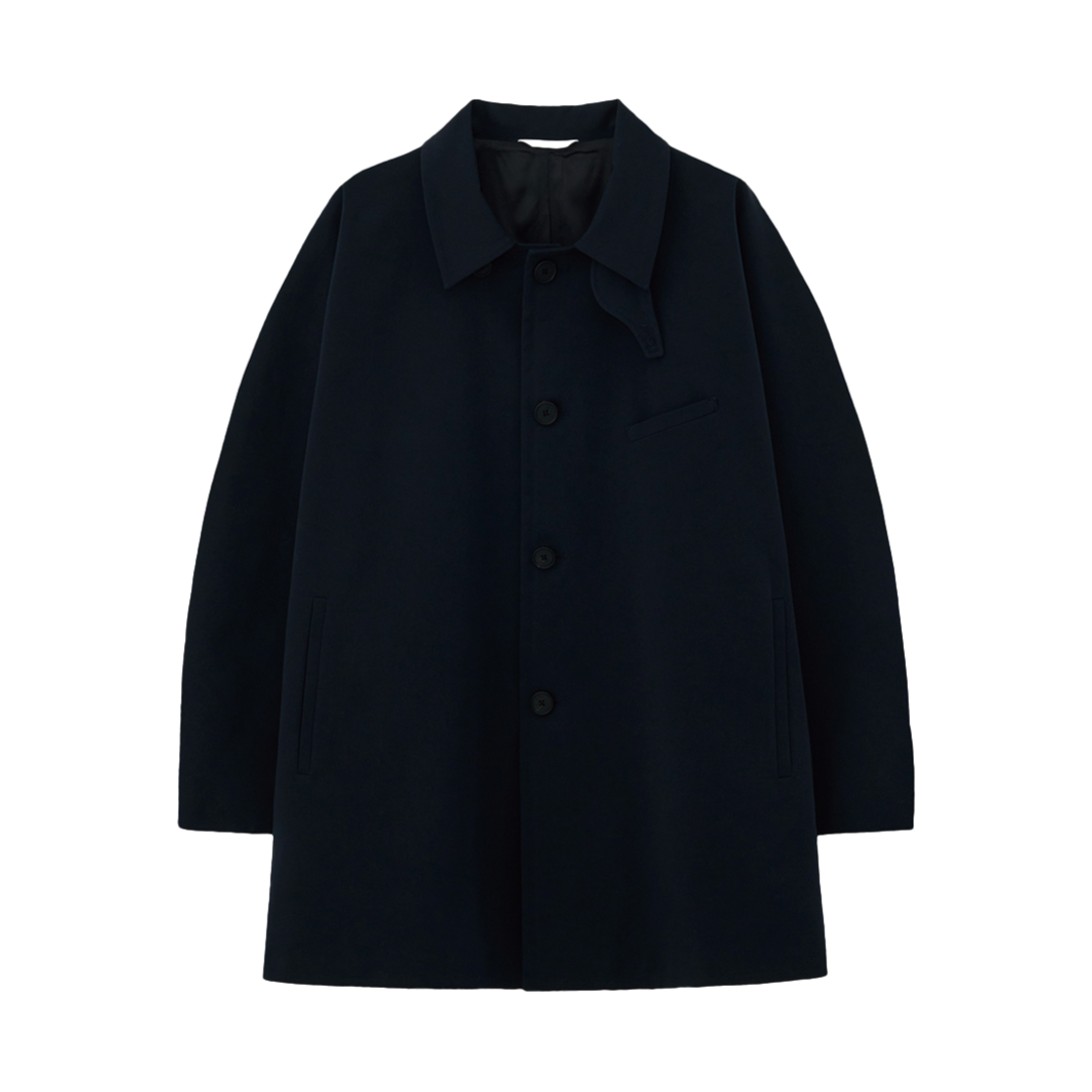 2501MSCNV STU Dolman Half Coat Navy