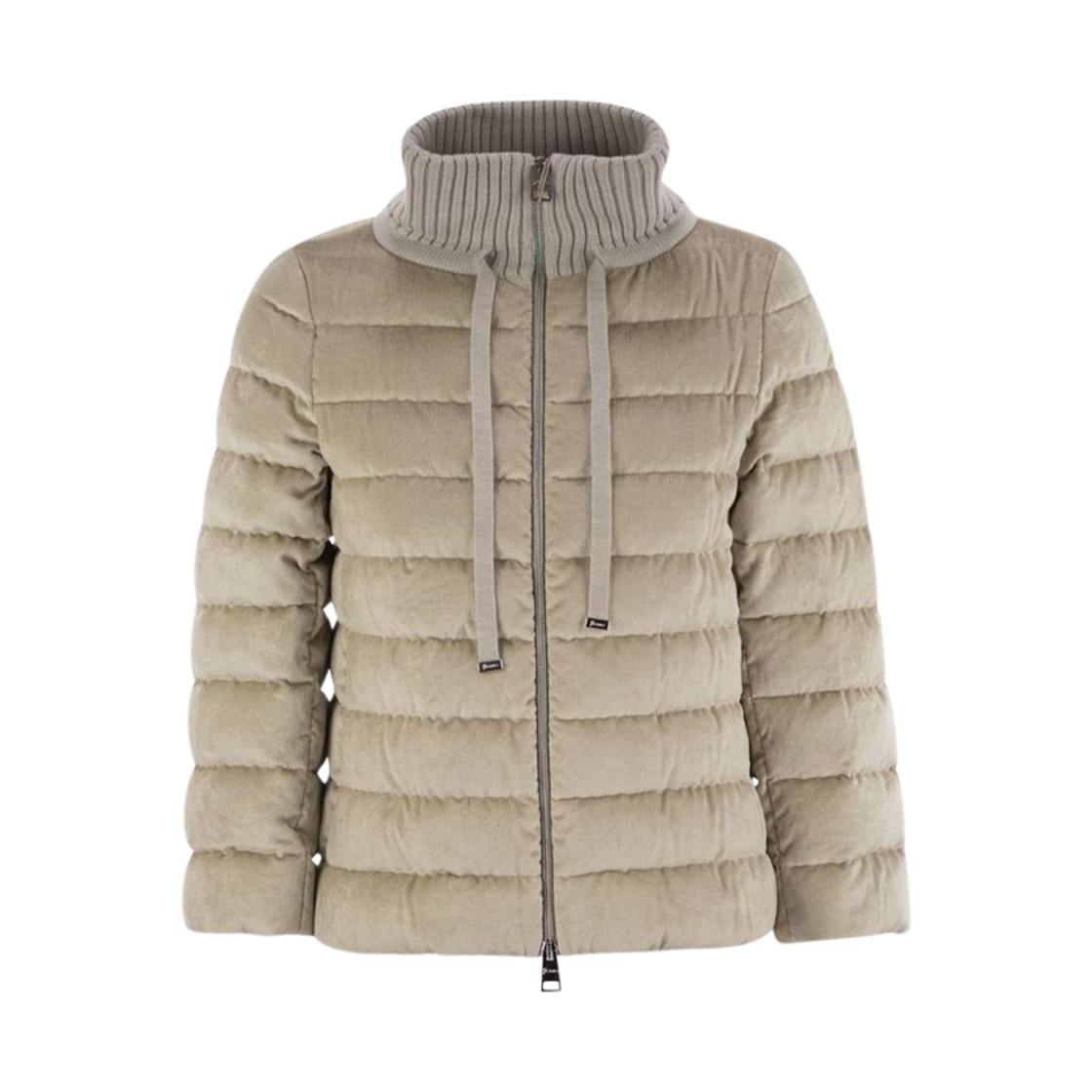 PI00125DR-12631-1985 (W) Herno Resort Cape in Dusty Velvet Chantilly