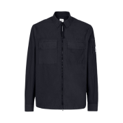 C.P. Company Taylon L Zipped Overshirt Navy - 22SS