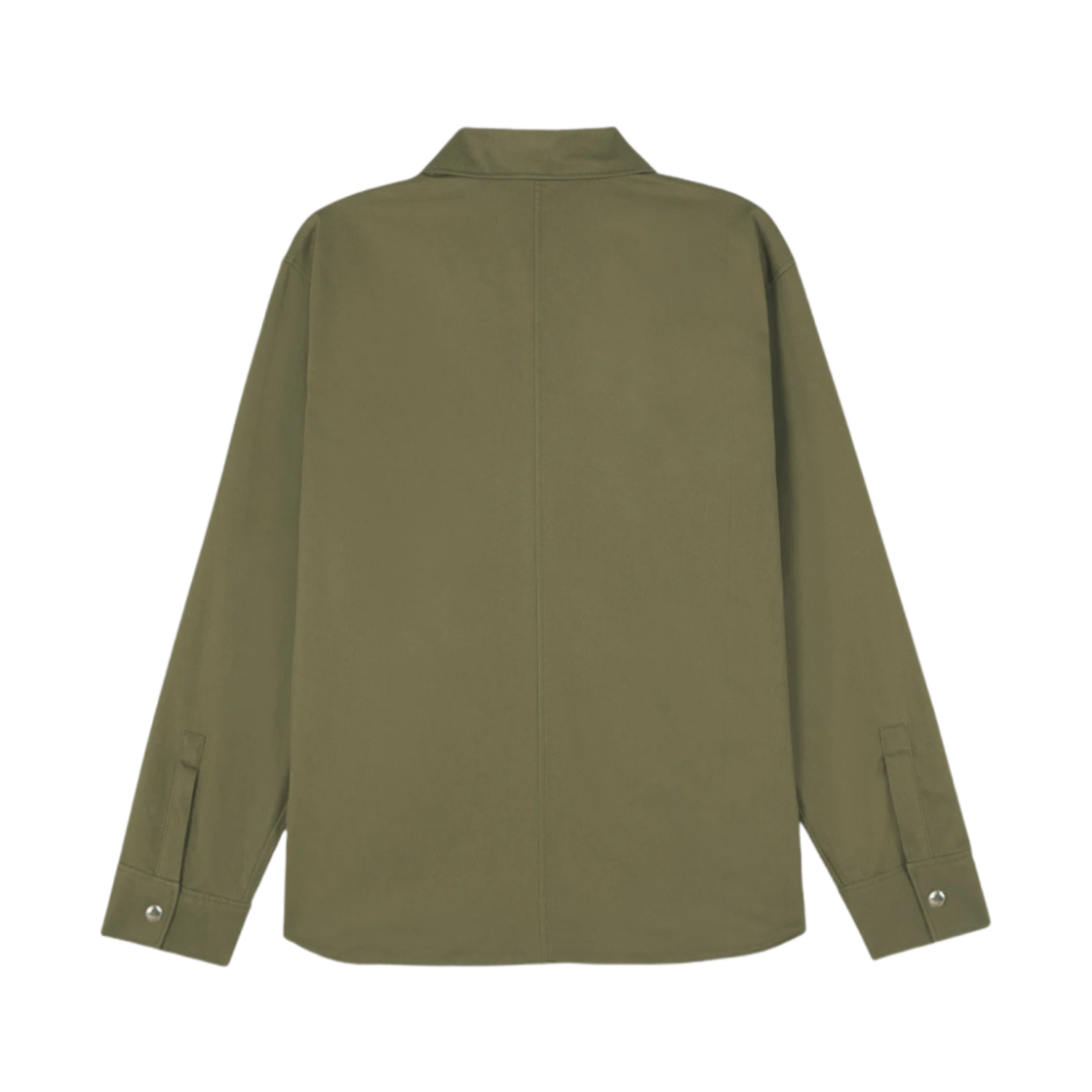 메종 키츠네 패디드 오버셔츠 밀리터리 그린(Maison Kitsune Padded Overshirt Military Green) - 2