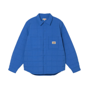 Stussy Quilted Fatigue Shirt Blue