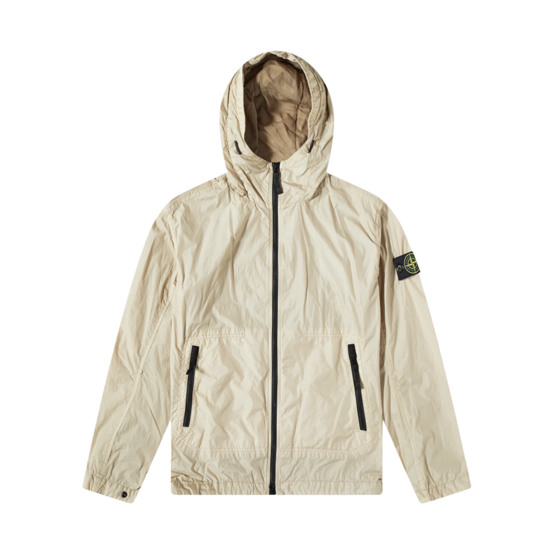 스톤 아일랜드 40522 크링클랩스 나일론 가먼트 다이드 후드 자켓 도브 그레이 - 23SS(Stone Island 40522 Crinkle Reps Nylon Garment Dyed Hooded Jacket Dove Grey - 23SS)