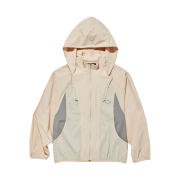 (W) Mischief SS Color Blocked Windbreaker Beige