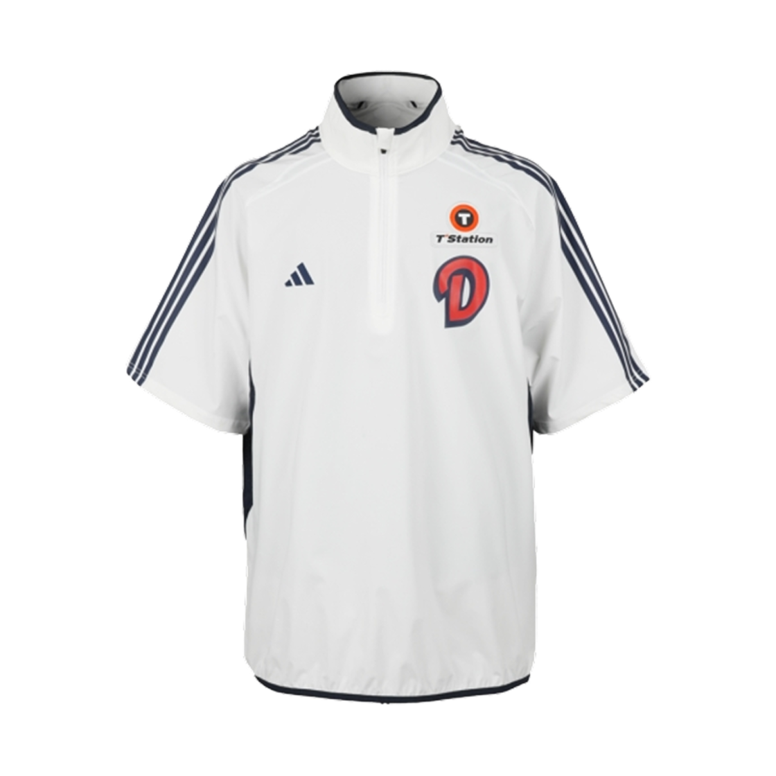 JL4636 Doosan Bears x Adidas 2025 Authentic Windbreaker White