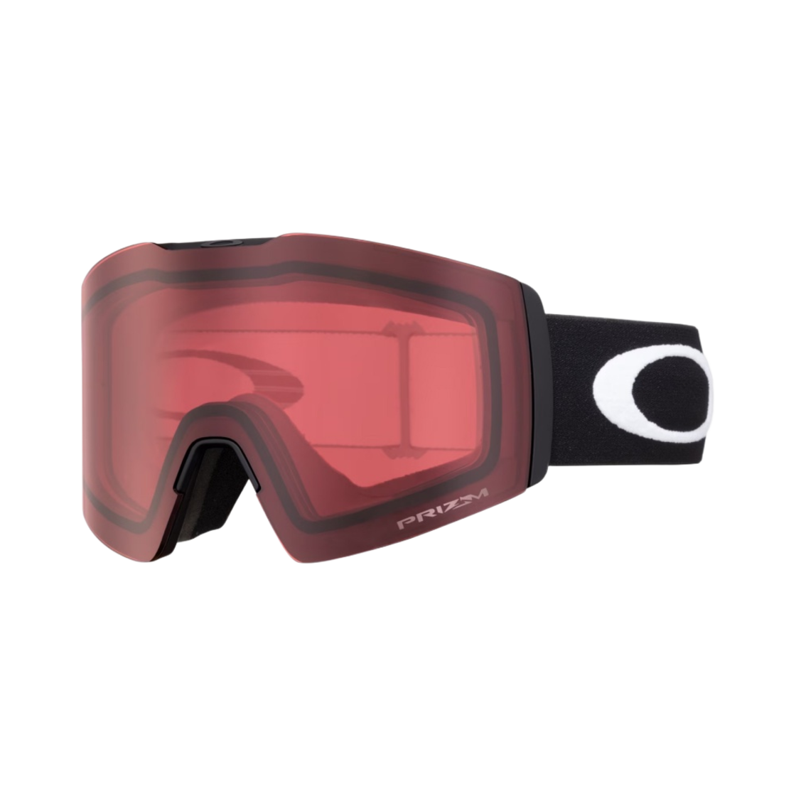 오클리 폴 라인 라지 스노우 고글 프리즘 스노우 로즈 렌즈 매트 블랙 스트랩 와이드 유니버셜 핏(Oakley Fall Line Large Snow Goggles Prizm Snow Rose Lenses Matte Black Strap Wide Universal Fit) - 2