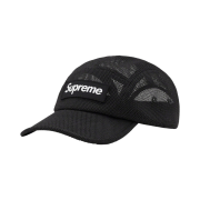 Supreme Mesh Cordura Camp Cap Black - 23SS