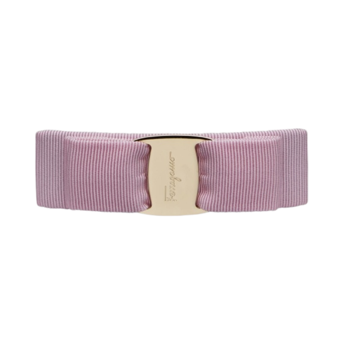 (W) 페라가모 바라 헤어 클립 버블검((W) Ferragamo Vara Hair Clip Bubblegum) - 1