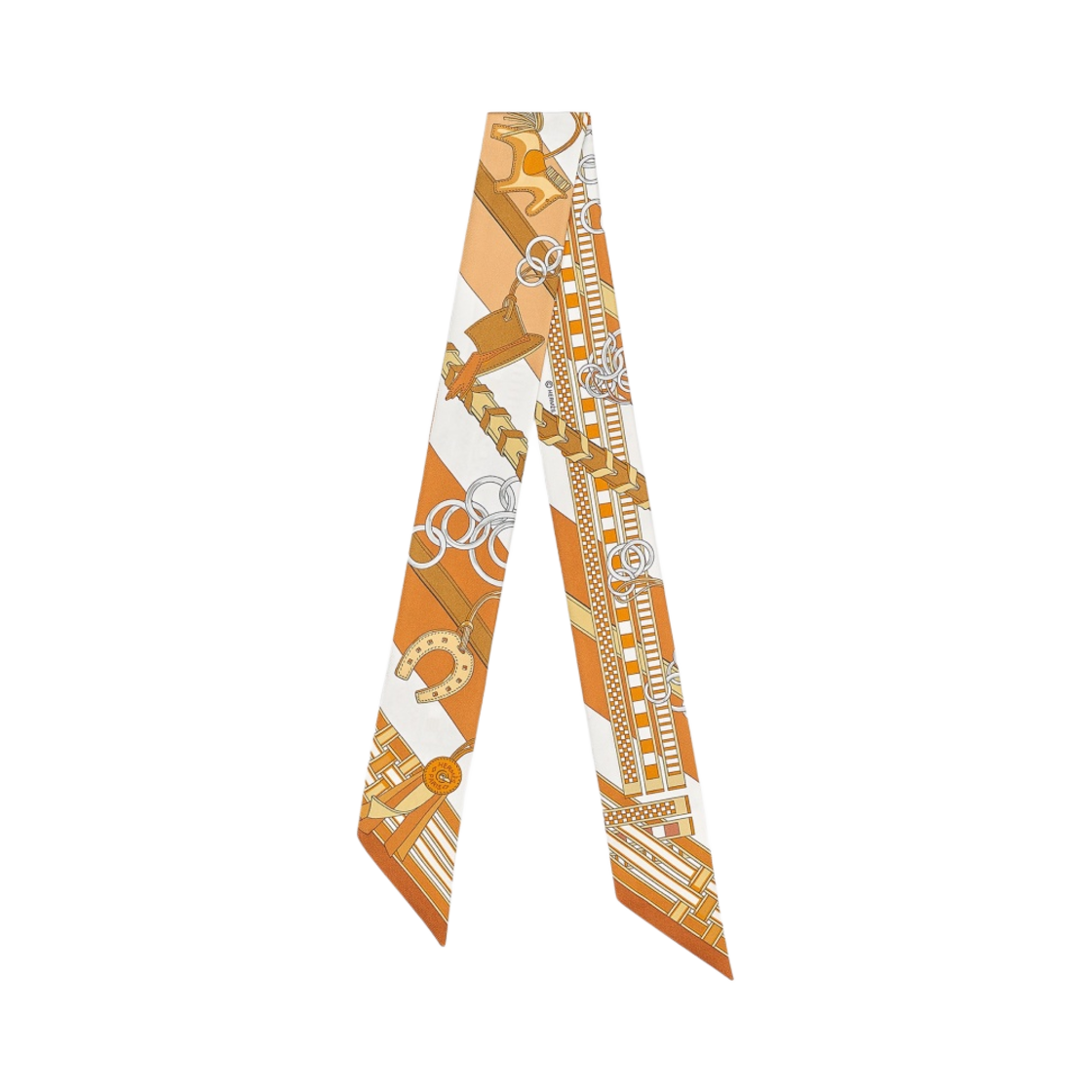 (W) 에르메스 브라이드 에 그리 그리 트윌리 까라멜 블랑 브롱즈