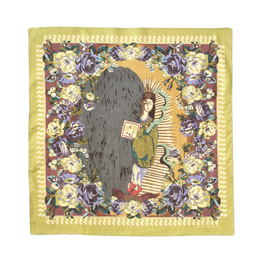 K2505BA544 Kapital Color Bandana Amaterasu Yellow