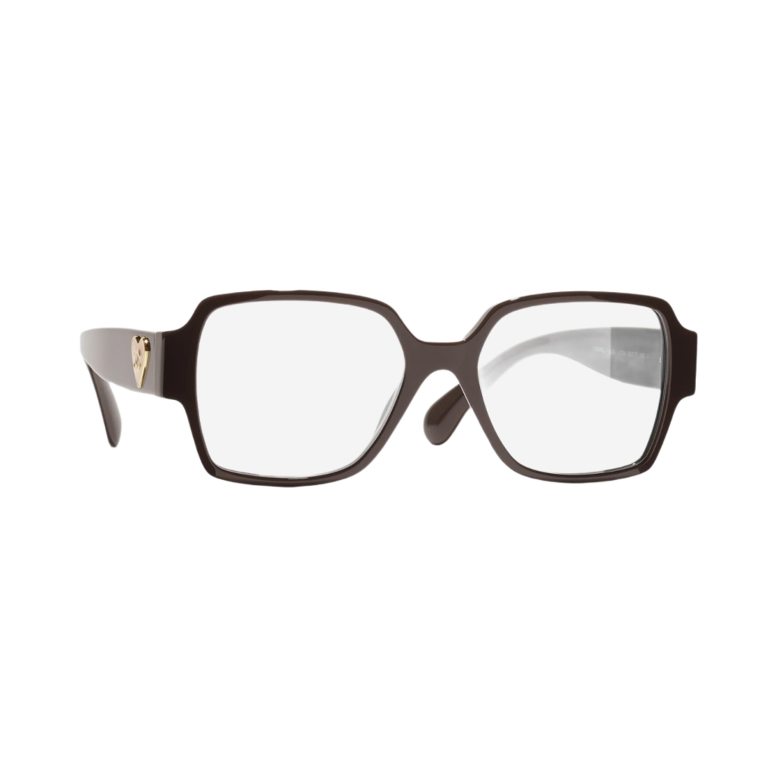 샤넬 스퀘어 프레임 아세테이트 & 브라운 인터내셔널 핏(Chanel Square Eyeglasses Acetate & Brown International Fit) - 2