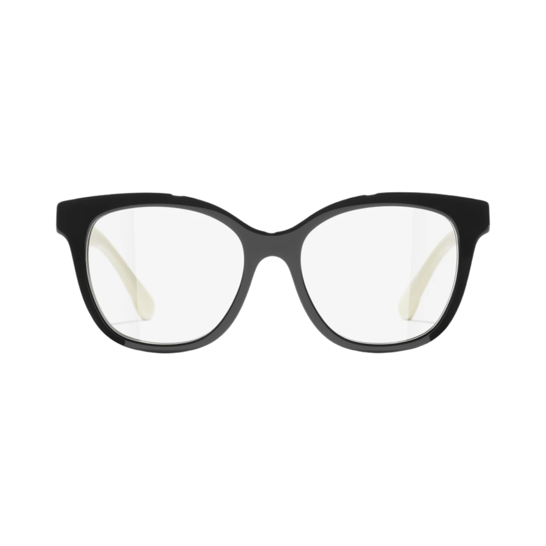 샤넬 버터플라이 프레임 아세테이트 & 블랙 화이트(Chanel Butterfly Eyeglasses Acetate & Black White) - 1