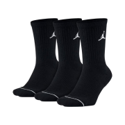 Jordan Everday Max Crew Socks Black White (3 Pack/Korean Ver.)