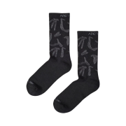Arc'teryx Merino Wool Grotto Mid Sock Black Graphite