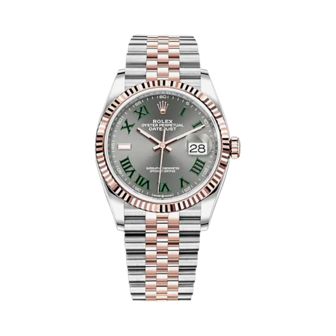 롤렉스 데이트저스트 36mm 126231 슬레이트 로만 쥬빌리(Rolex Datejust 36mm 126231 Slate Roman Jubilee)