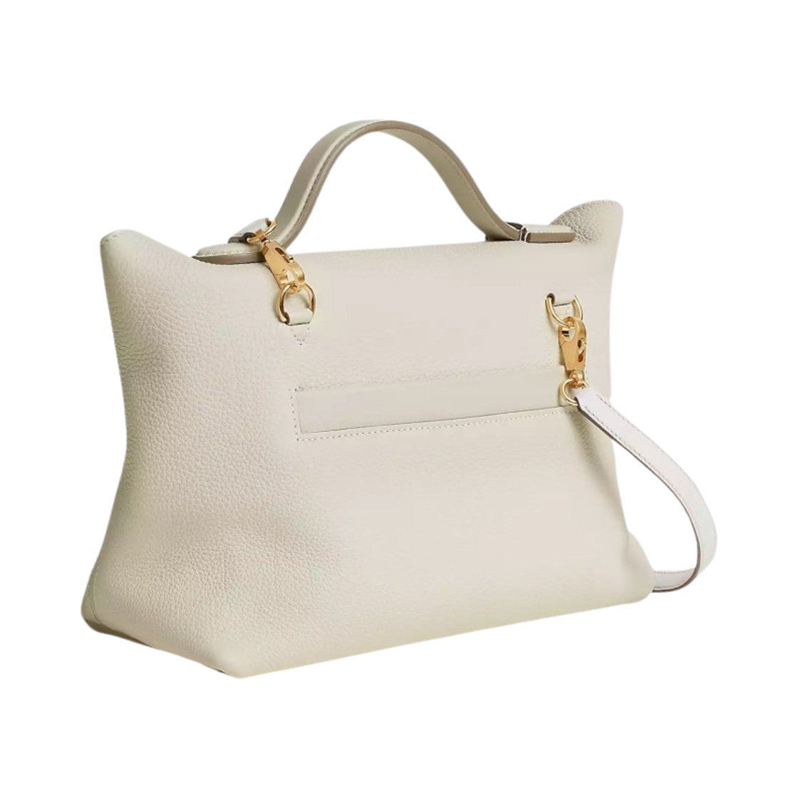 에르메스 24/24 29 백 토고 스위프트 & 골드 하드웨어 머쉬룸 뉴 화이트(Hermes 24/24 29 Bag Togo Swift & Gold Mushroom New White) - 3